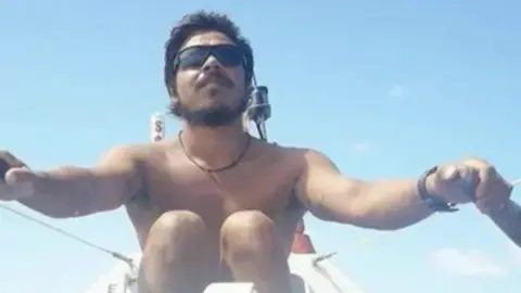 Chris Howard Chris Howard on an Atlantic Ocean row