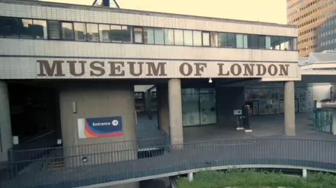 The Museum of London's current home at London Wall.