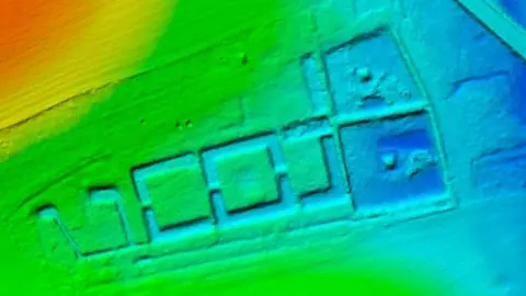 Historic England/Source Environment Agency  A lidar of the pondyards