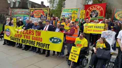 RMT A passenger group argues the changes are detrimental to disabled people