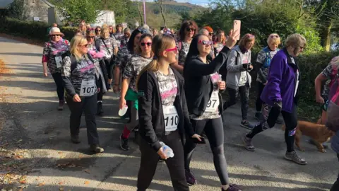 BBC A photo of the walk