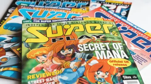 BBC Secret of Mana on the cover of Super Play