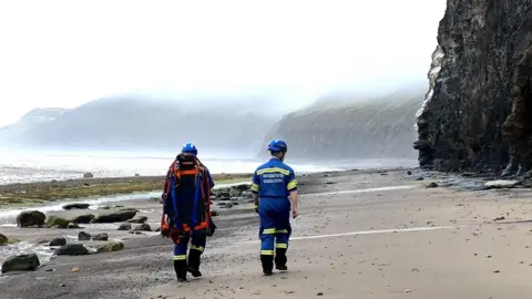 Whitby Coastguard Coastguard on Whitby beach