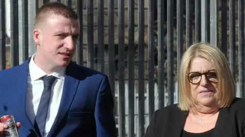 Iain McLellan/Spindrift Photo Agency Joseph Leahy and his mother, Catherine
