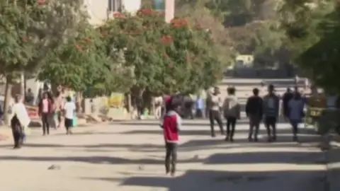 ETV Pictures of the streets of Mekelle