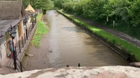 The canal near Stoke Pound, Bromsgrove