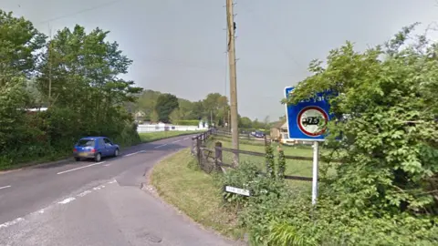 Google Banwell Road general view close to Hutton Garden Centre