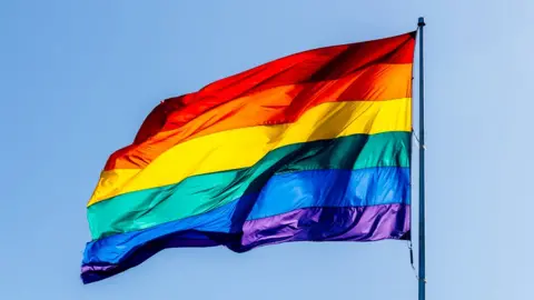 Getty Images A rainbow flag
