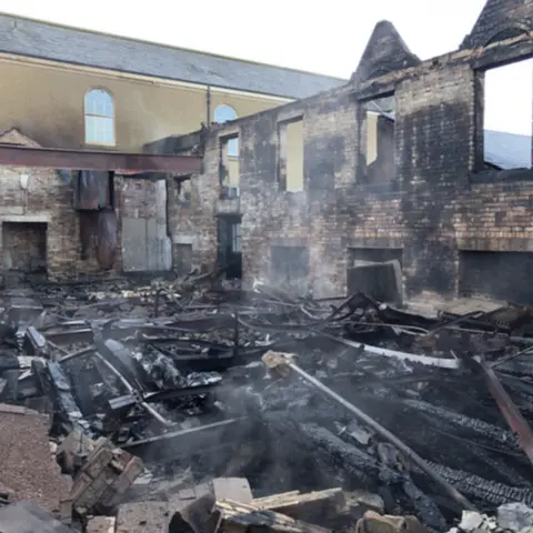 Scottish Borders Council school fire damage