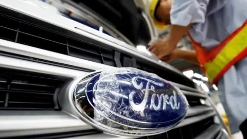 Reuters Ford production line