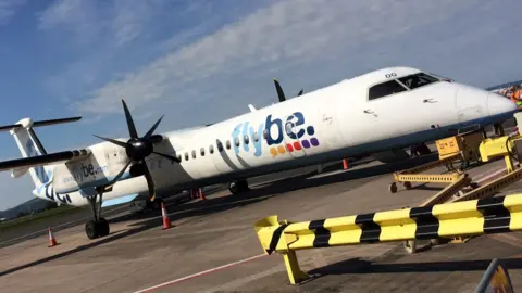 BBC Flybe plane