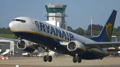 Getty Images Ryanair plane