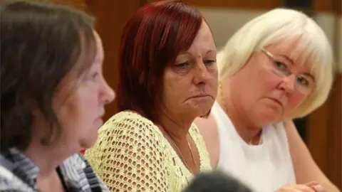 PA Left to right, Debbie Rennick, Mandy Duncan and Marion McFarlane