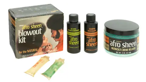 NMAH, Smithsonian Afro Sheen hair care products