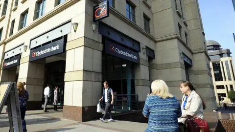 Getty Images Clydesdale Bank branch