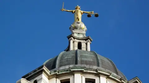 Getty Images Scales of Justice of the Central Criminal Court fondly known as The Old Bailey in the city of London, England, UK