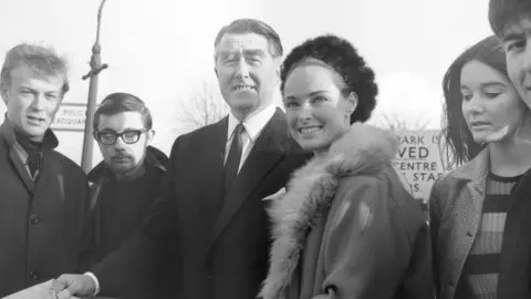 PA Paddy Roy Bates with his wife Joan