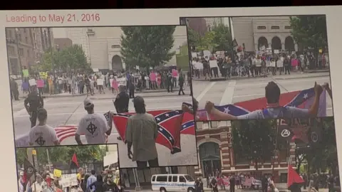 US Senate Street protests