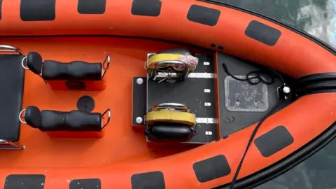 MAIB Front section of a rigid inflatable boat