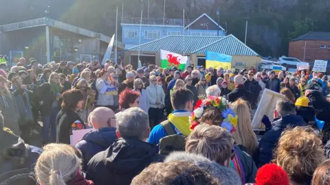 Rally in Mumbles