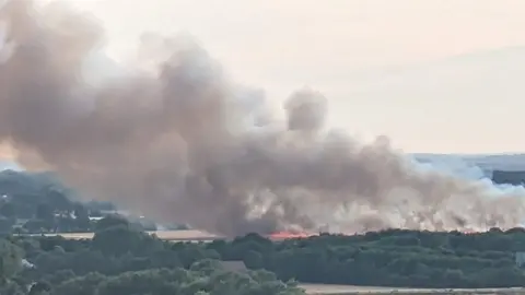 The fire in Skellingthorpe