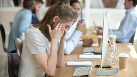 Getty Images Sick worker