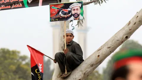 Pakistan People's Party chairman Bilawal Bhutto Zardari holds campaign in Peshawar -