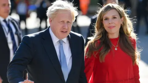 Reuters Boris and Carrie Johnson