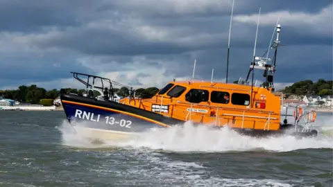 Steve Parsons/PA Wire RNLI lifeboat