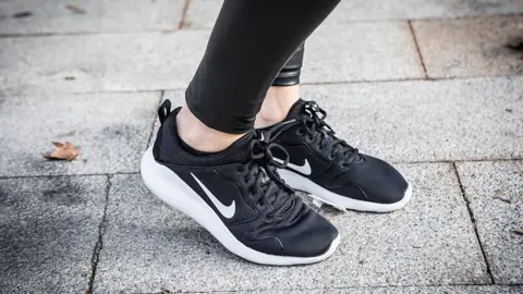 Getty Images Woman's trainers