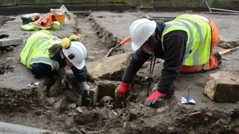 Allen Archaeology Excavation work