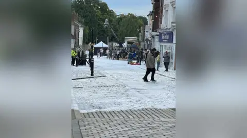 Glen Dimmock Snow in Old Town, Hemel Hempstead