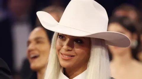 Getty Images Beyoncé at the 2024 Grammys