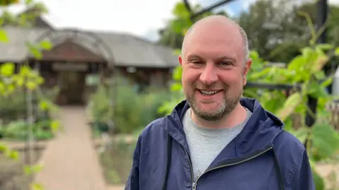 Shaun Peel/BBC Matt King, CEO of Trust Links