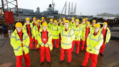 Cammell Laird Apprentices at Cammell Laird