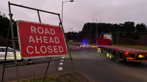 Man shot dead by Norfolk Police in Thetford after two-car crash