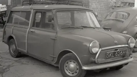 Kent Police A Mini Traveller car 