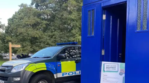 Leicestershire Police Police at Bradgate Park