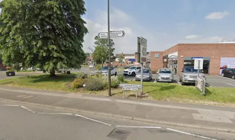 Google Sunny shot of Borrowash village centre