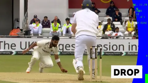 Jasprit Bumrah and Zak Crawley