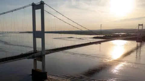 Getty Images The original Severn Bridge