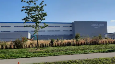 LDRS The Amazon warehouse in Swindon