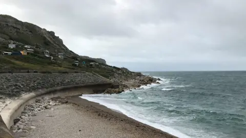 LDRS Chesil Cove Seawall And Defences closer View
