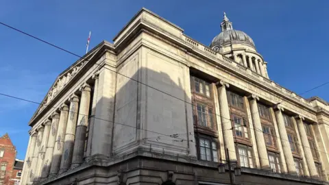 A view of Nottingham City Hall