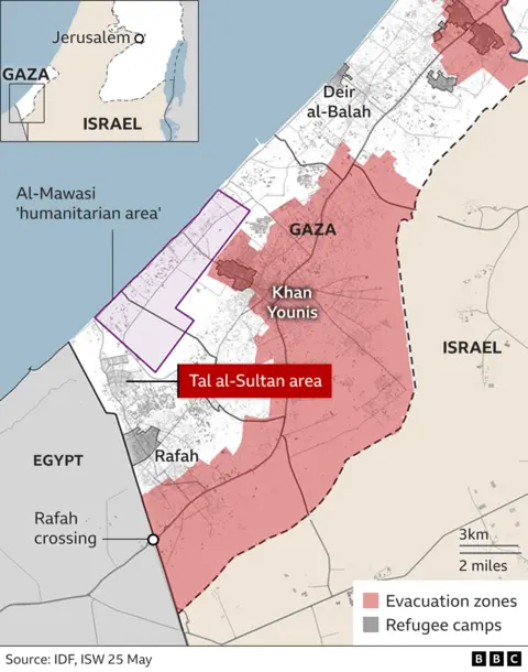 Map of Gaza