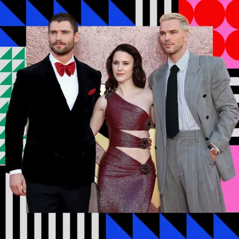 Getty Images A picture of the stars of Superman