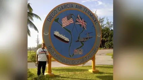 Steve Pankal on Diego Garcia