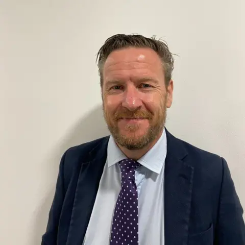 LMC Michael Wright looking at the camera he is the Chief Executive of the local Medical Committee in Nottinghamshire