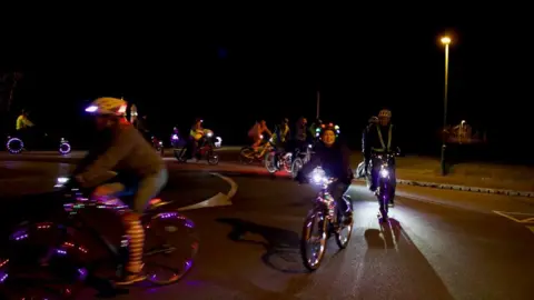 Phil Le Poidevin Image of the 2022 Night Ride