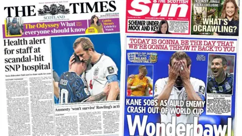 Scotland's papers: 16 July